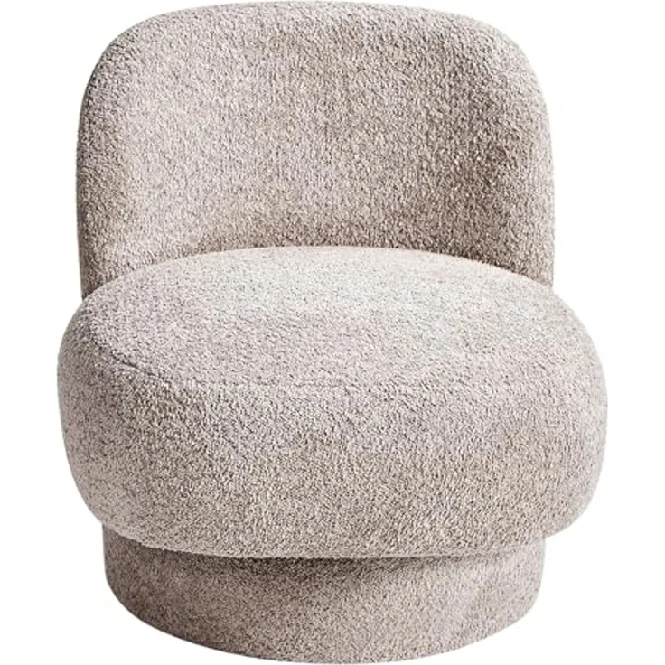 Drehsessel AYLO Bouclé Taupe – Bild 5