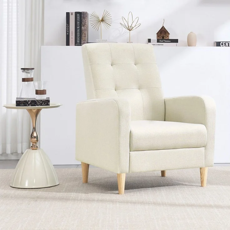 Woltu Ohrensessel (1-St), Relaxsessel mit Massivholzbeinen, Loungesessel modern – Bild 2