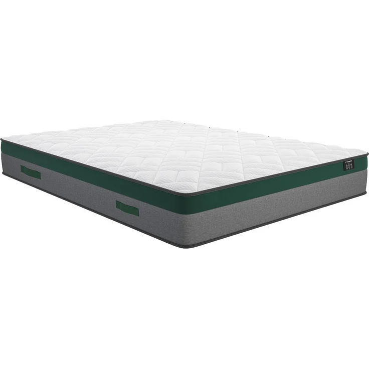 Vente-unique - Set aus Matratze und Bettgestell 180 x 200 cm - Matratze und Lattenrost - Taschenfederkern, 22 cm Höhe - von YSMÉE PRESTIGE – Bild 3
