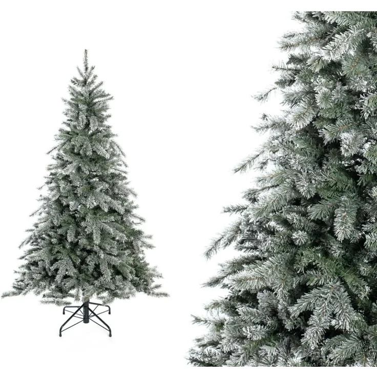 Evergreen Künstlicher Weihnachtsbaum Frost Fichte – Bild 1