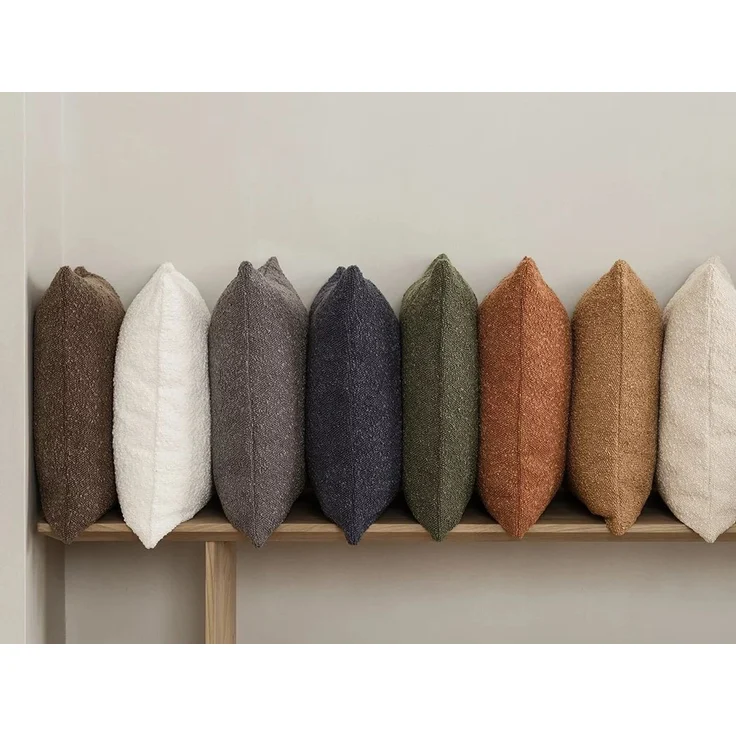 blomus Kissenbezug -BOUCLE- Kissenhülle: Hochwertig, Individuell & Komfortabel, Weich, Farben, Größen, Maschinenwaschbar, YKK Reißverschluss, Pflegeleicht – Bild 1