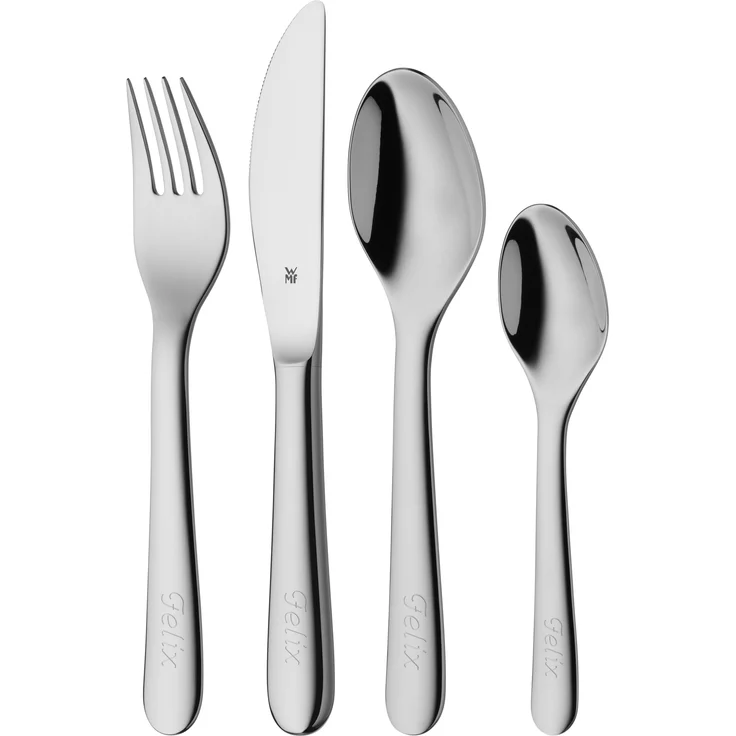 WMF Kinderbesteck Set 4-teilig Gravur – Bild 1