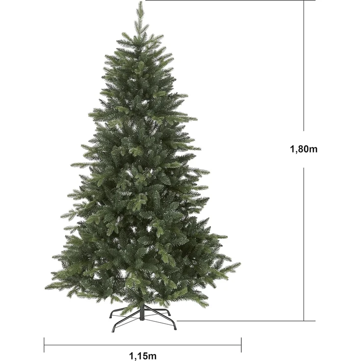 Künstlicher Weihnachtsbaum Bergen, 1,8m, Grün – Bild 4
