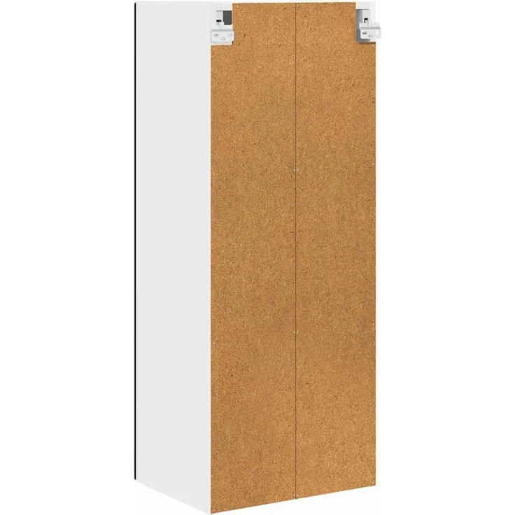 vidaXL Wandglas-Schrank PORTO Schwarz 40 x 31 x 100 cm Holzwerkstoff 885446 – Bild 8