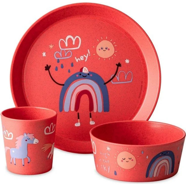 KOZIOL Kindergeschirr Dreams 3-teilig – Bild 3