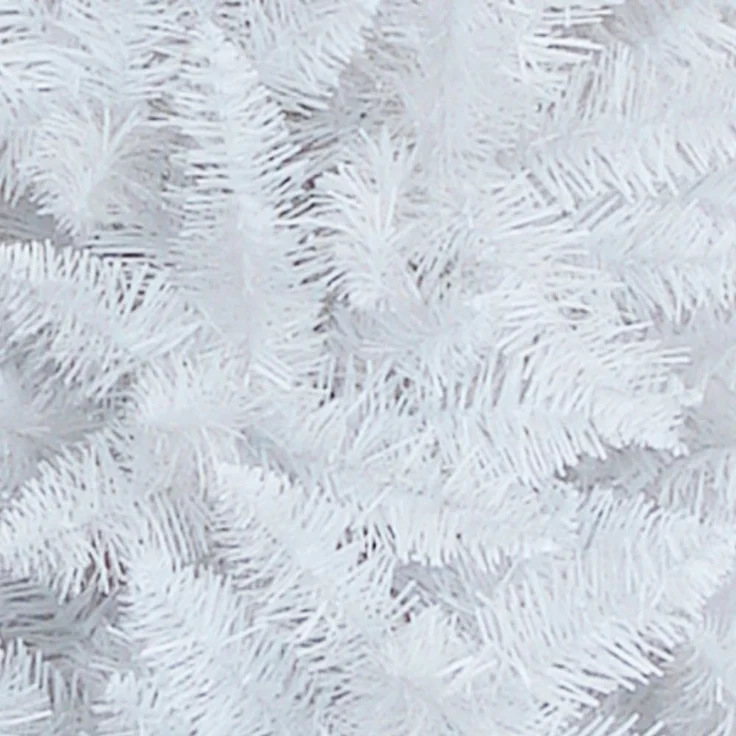 HXT 1015 Weiß 120 cm künstlicher Weihnachtsbaum inkl. Metallständer, schwer entflammbar – Bild 2