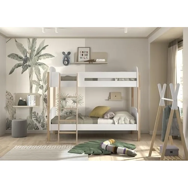 KIDDY Etagenbett mit 2 Liegeflächen 90 x 200 cm
