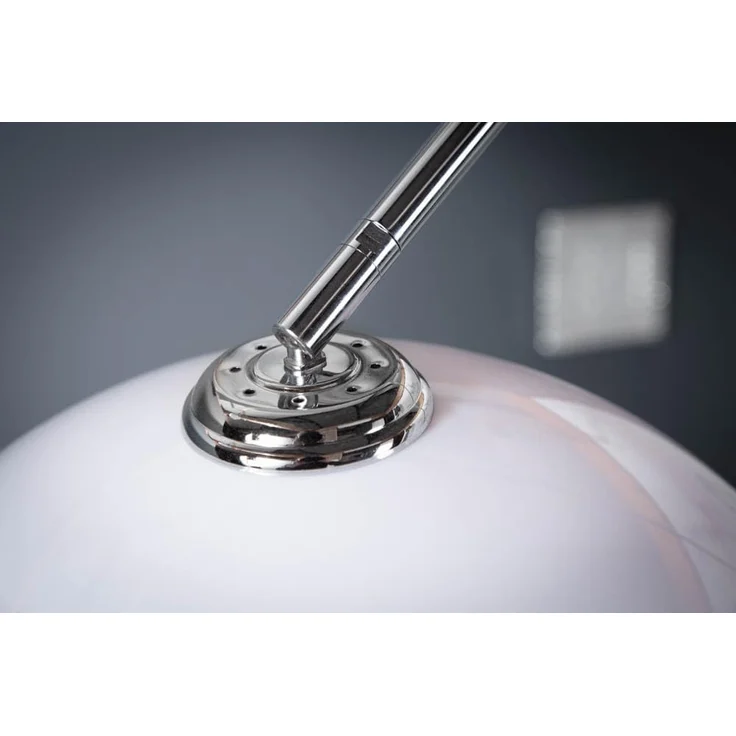 riess-ambiente Bogenlampe LOUNGE DEAL 175-205cm weiß, ohne Leuchtmittel, Wohnzimmer · Metall · verstellbar · Modern Design – Bild 5