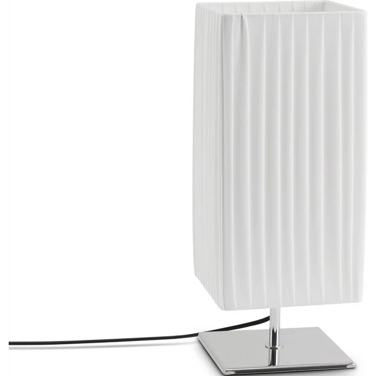 Paco Home Tischleuchte KIRSTEN, ohne Leuchtmittel, LED Wohnzimmer Schlafzimmer Modern Zeitlos Chrome E27 – Bild 1