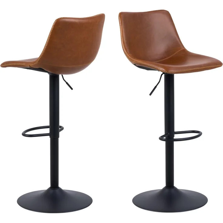 Oregon Barhocker beige mit Nähte Barstuhl Barstühle Barmöbel Bar Hausbar