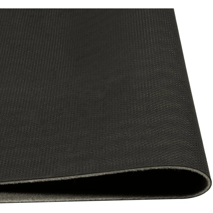 vidaXL Küchenteppich Waschbar „Morning“-Aufdruck Schwarz 60x180 cm Samt 4005585 – Bild 4
