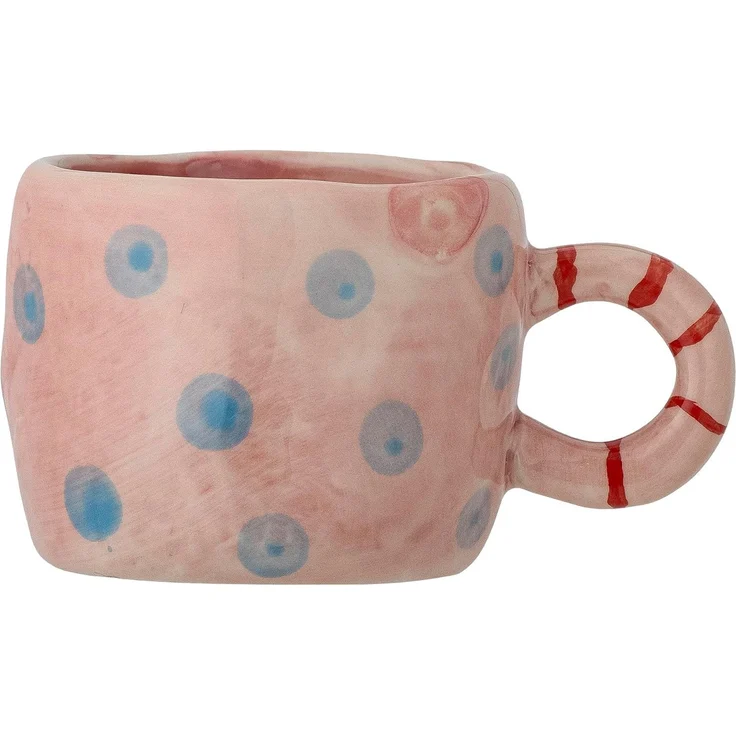 Bloomingville Nini Tasse, Rose, Steingut – Bild 1