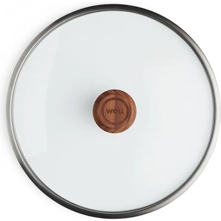 Woll 'ECO LOGIC QXR' Deckel, Sicherheitsglas silber, 24 cm