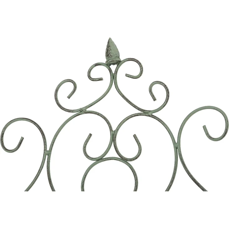 Rankgitter HEIKE 2er Set - 85,5x2x170cm, Metall, Antik-Grün | Rankhilfe Kletterpflanzen Gartendekoration – Bild 4