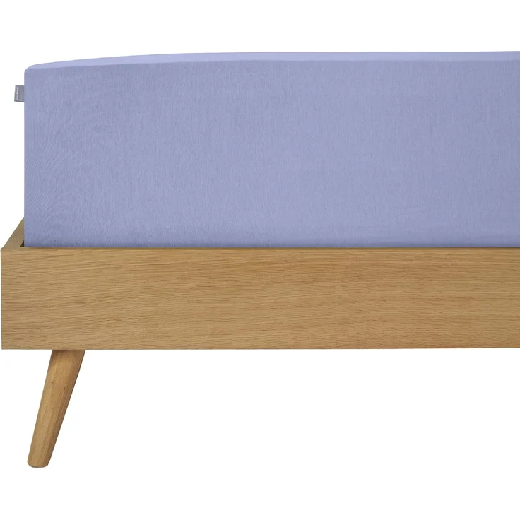 Schiesser Spannbettlaken Elli - 97/3 - 150 x 200 cm - Lavendel – Bild 1