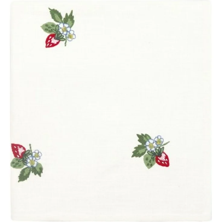 Greengate Tischdecke Berry Tischdecke white 150x150cm – Bild 4
