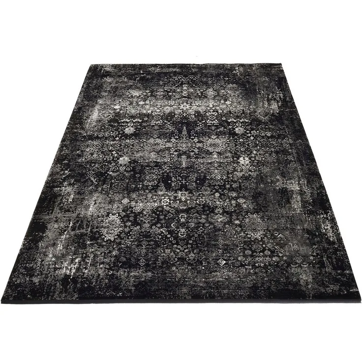 OCI DIE TEPPICHMARKE Teppich Magic, rechteckig, Höhe: 8 mm, Glanz Viskose, mit Fransen, Wohnzimmer