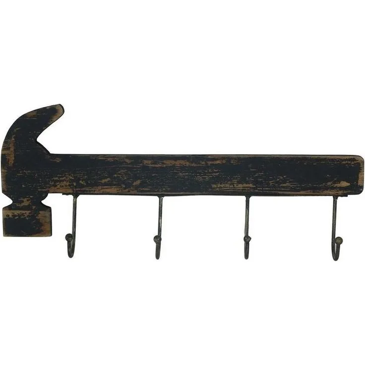 HTI-Line Garderobenleiste Garderobe Valja (1 St, 1x Wandgarderobe, ohne Dekoration), Pflegeleichte Oberflächen
