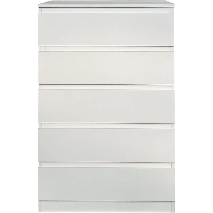 HTI-Living Kommode Kommode mit 5 grifflosen Schubladen Thekla Weiß (Stück, 1 St, 1 Kommode), Sideboard – Bild 2