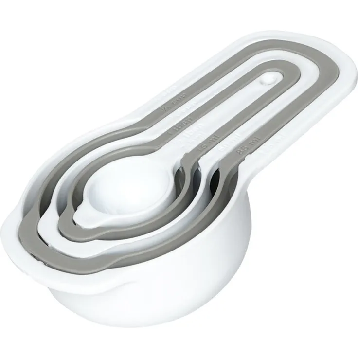 Praktisches 5-teiliges Messlöffel-Set für präzises Abmessen in der Küche