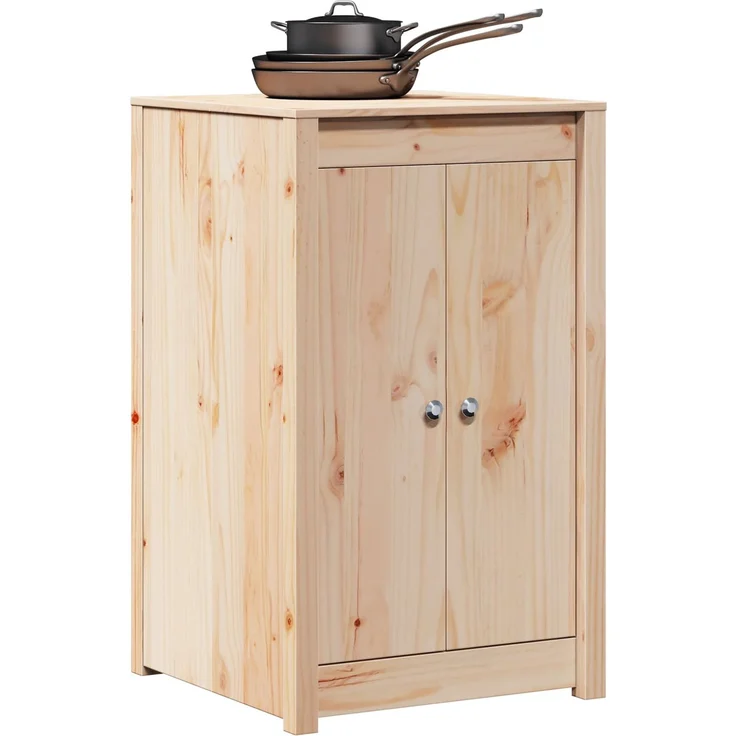vidaXL Außenküchenschrank MEPPEL Natürlicher Douglas 55 x 55 x 92 cm 3443787 – Bild 3