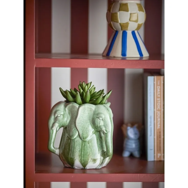 Bloomingville - Pontus Vase - Green - Stoneware