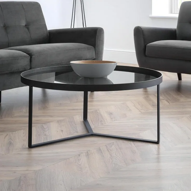 Julian Bowen Loft Couchtisch, Rauchglas