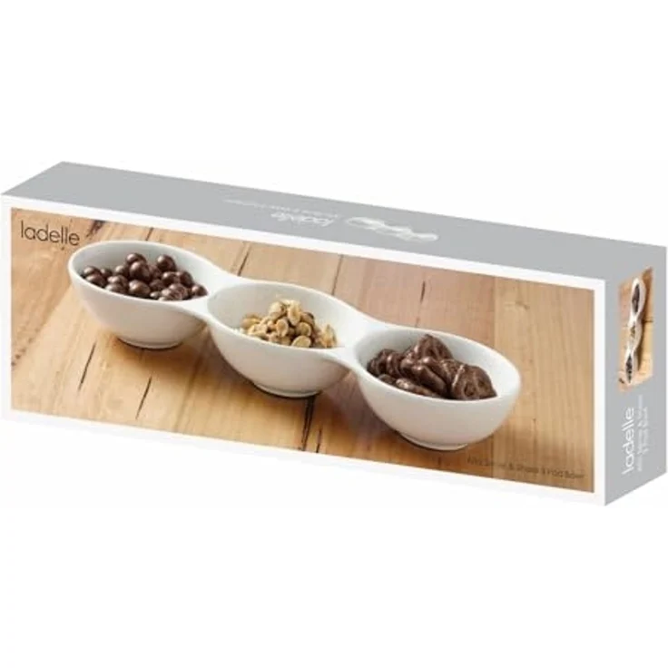 Ladelle Schale Alto Serve & Share Schale weiß 3tlg, Porzellan, (Schüsseln & Schalen) – Bild 3