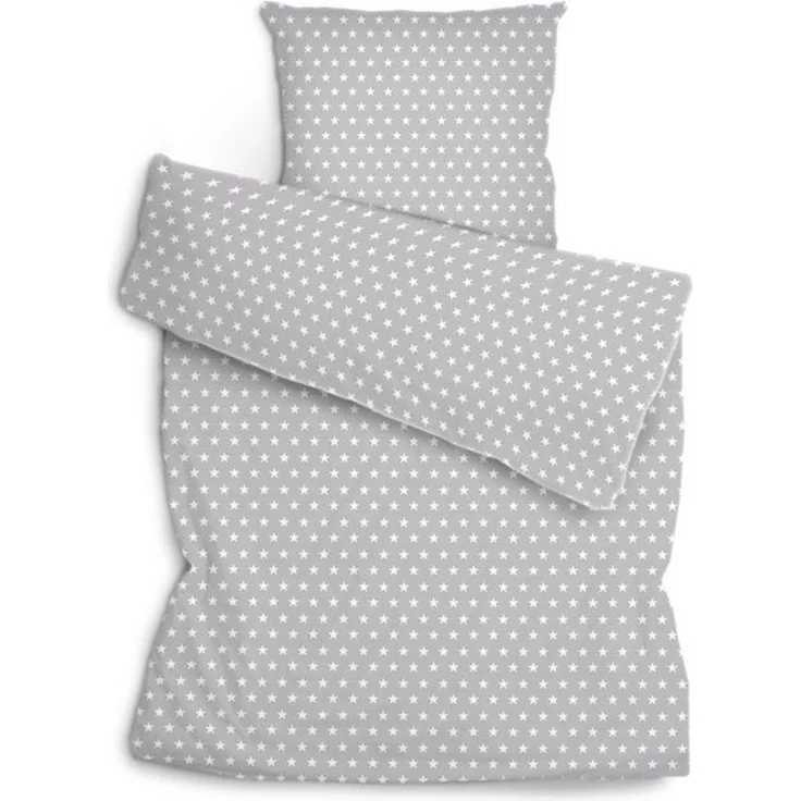 Amilian Bettwäsche Set 135x200 cm + 80x80 cm - 2-teilig, 100 % Baumwolle, 2 teilig, mit Hotelverschluss - für Erwachsene und Jugendliche – Bild 4