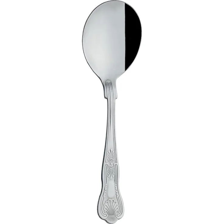 Grunwerg SUSKGR Parish Besteck Kings Sortiment 12er Set Suppenlöffel, Edelstahl, 1. 5mm, 12