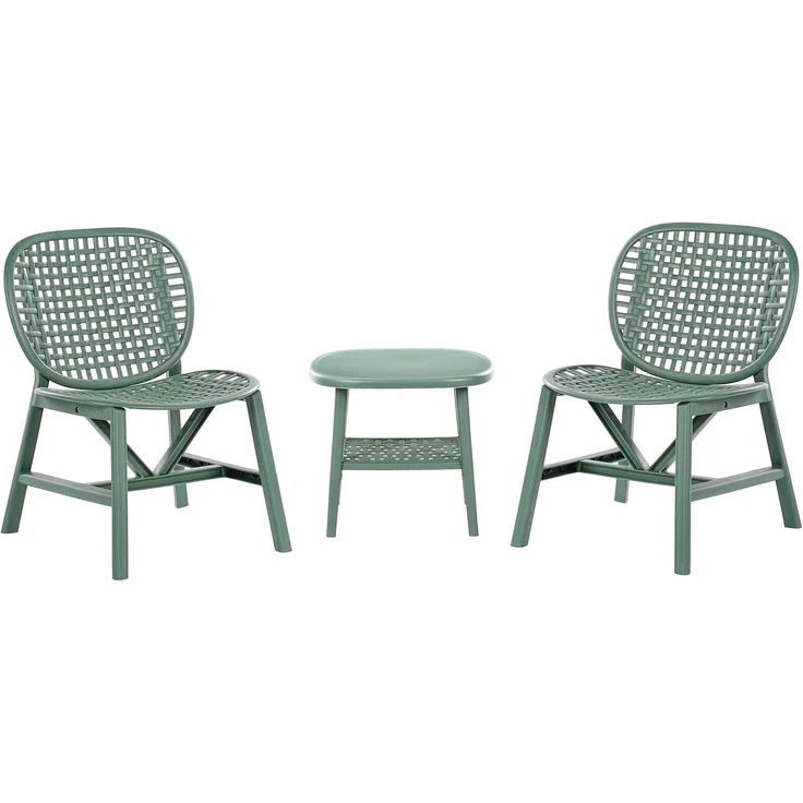 Bistro Set SICELLE Grün – Bild 1