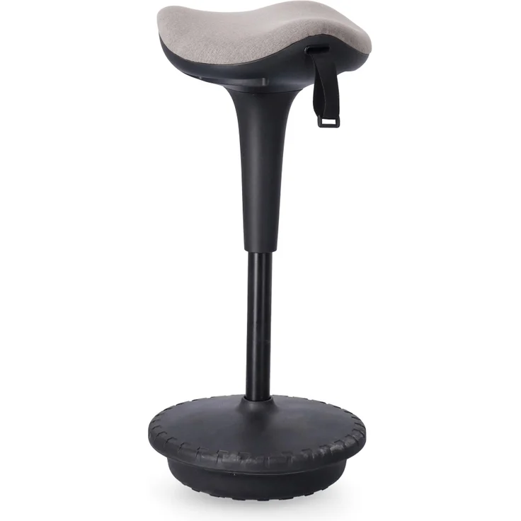 Bürohocker Belab höhenverstellbar, Stoffbezug, modern, beige, gepolstert, Bizzotto – Bild 1