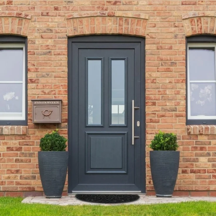 Halbrunde Fußmatte aus Gummi 10034205 – Bild 5