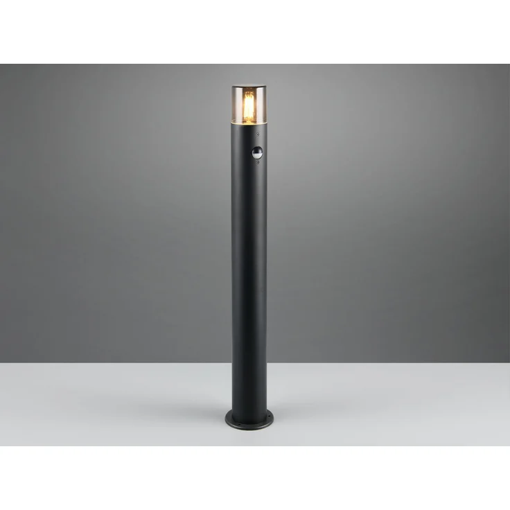 LED Wegeleuchte, Schwarz Rauchgrau, mit Bewegungsmelder, Höhe 80cm – Bild 3