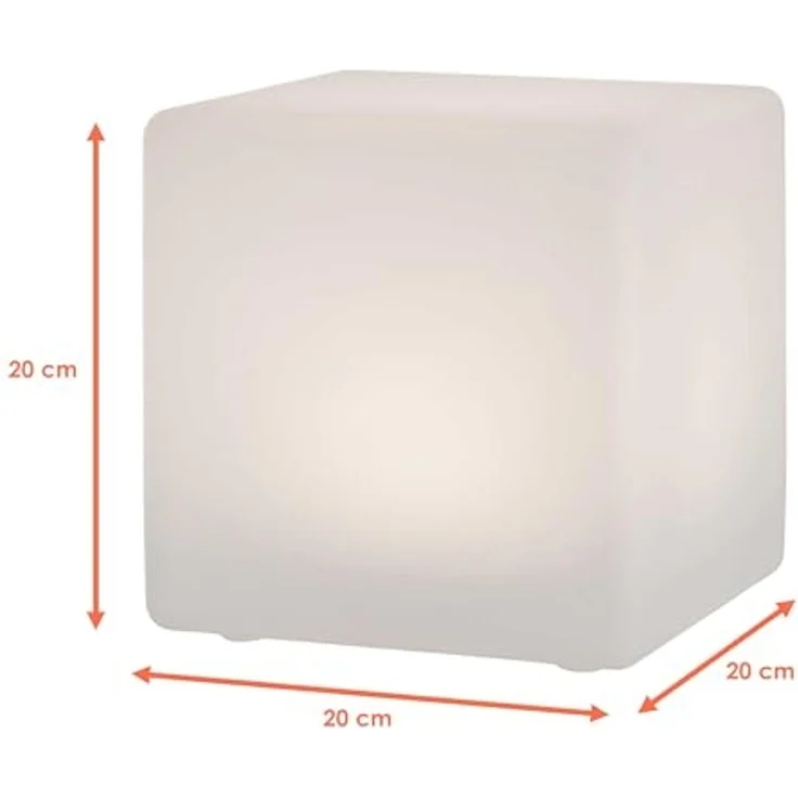 Spetebo LED Solarleuchte LED Solar Kugel mit Erdspieß - 30 cm - Garten Deko, Solar betrieben, LED fest integriert, warm weiß, mit IP67 Wasserschutz – Bild 2