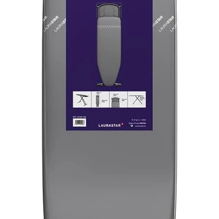 LAURASTAR Bügelbrett PLUSBOARD, Bügelfläche 125x42 cm, elegantes Design – Bild 5
