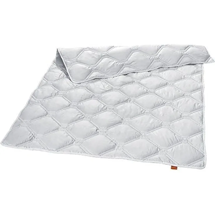 sleepling Naturhaarbettdecke Luxus Kaschmir Steppdecke, Füllung: 100% Kaschmir, Bezug: 100% Baumwolle, Cashmere-Decke in verschiedenen Wärmeklassen, Made in Germany