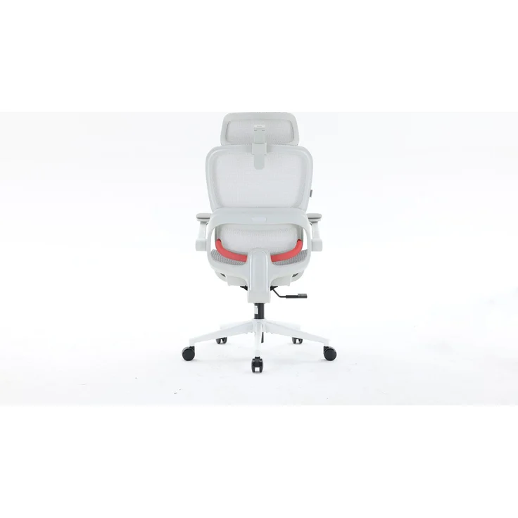 Sihoo Ergonomischer Stuhl B100-Pro, Mit Pedal, 131 x 73 cm, in Weiß – Bild 19