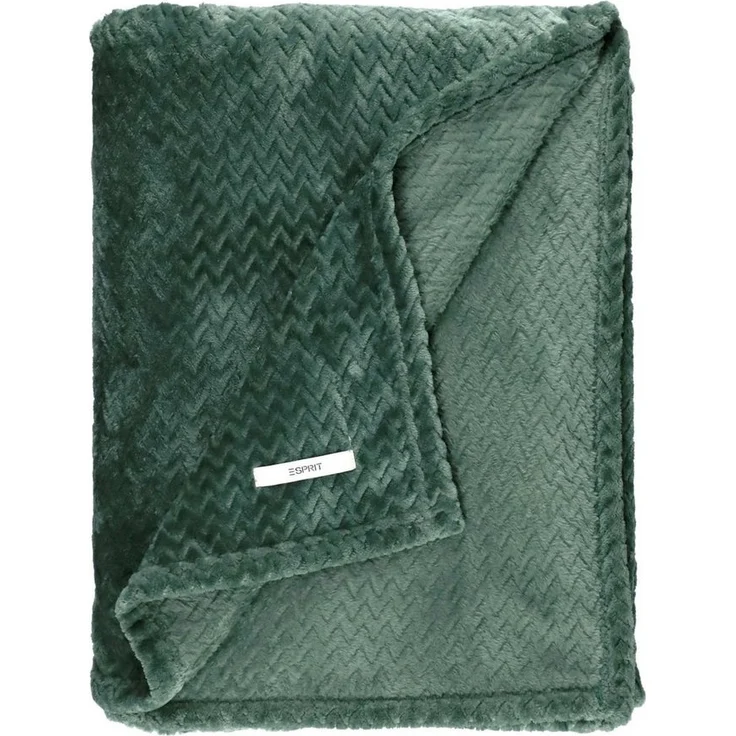 Esprit Tagesdecke COMFY-2 Wohndecke Set, 140 x 190 cm in Grün – Bild 2