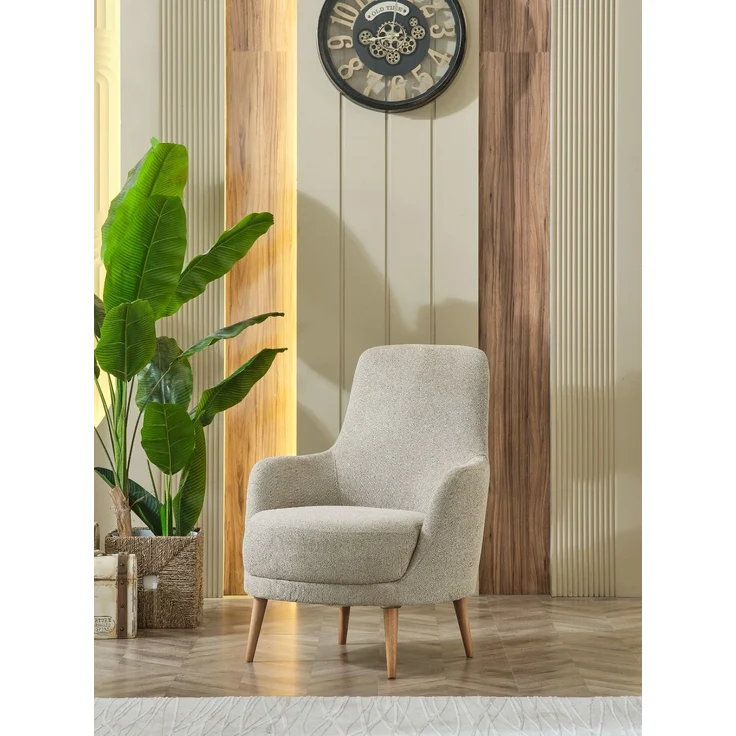 Sitzgruppe/Sofa Set - Wohnzimmergarnitur "Marivela" 3+3+1-Beige – Bild 6