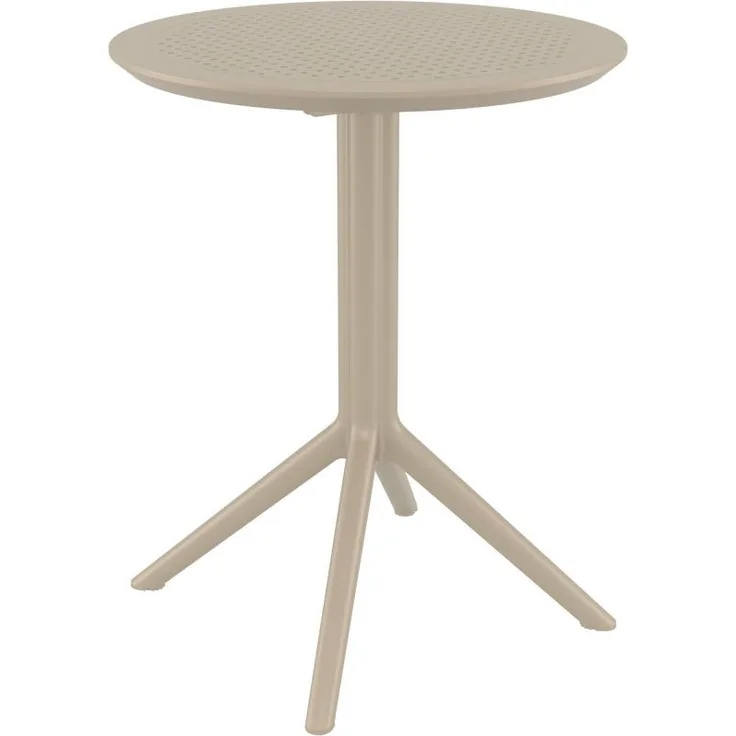 Klapptisch Sky rund (Farbe: taupe)