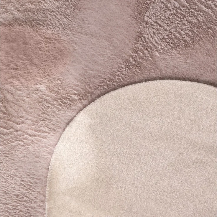 Paco Home Fellteppich Pelt 640, fellförmig, Höhe: 16 mm, Kunstfell, Uni Farben, sehr weicher Flor – Bild 2