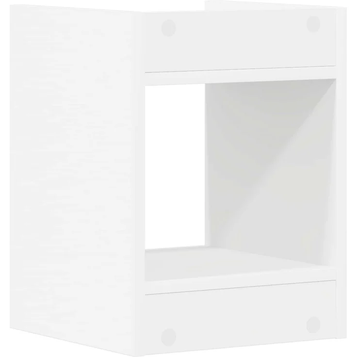 vidaXL Pflanzenständer 2 stk. Weiß 30 x 30 x 40 cm Holzwerkstoff 899611 – Bild 8
