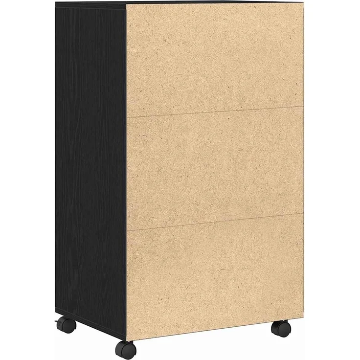vidaXL Schrank Schwarz Eichen-Optik 55 x 40 x 82 cm 869243 – Bild 5