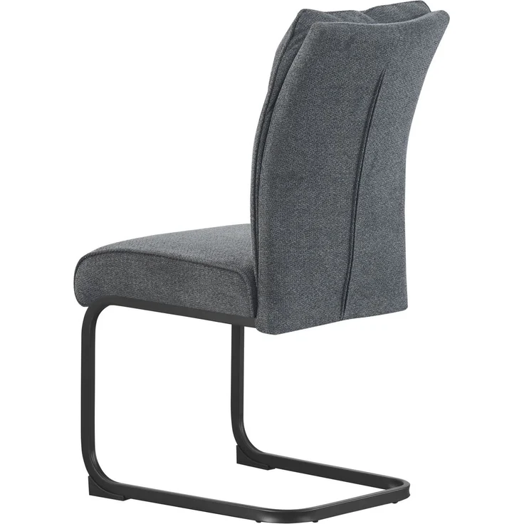 Schwinger-Stuhl 2er Set Rom Stühle in Anthrazit - gemütliches Design - B/H/T: 47x94x61 cm – Bild 7