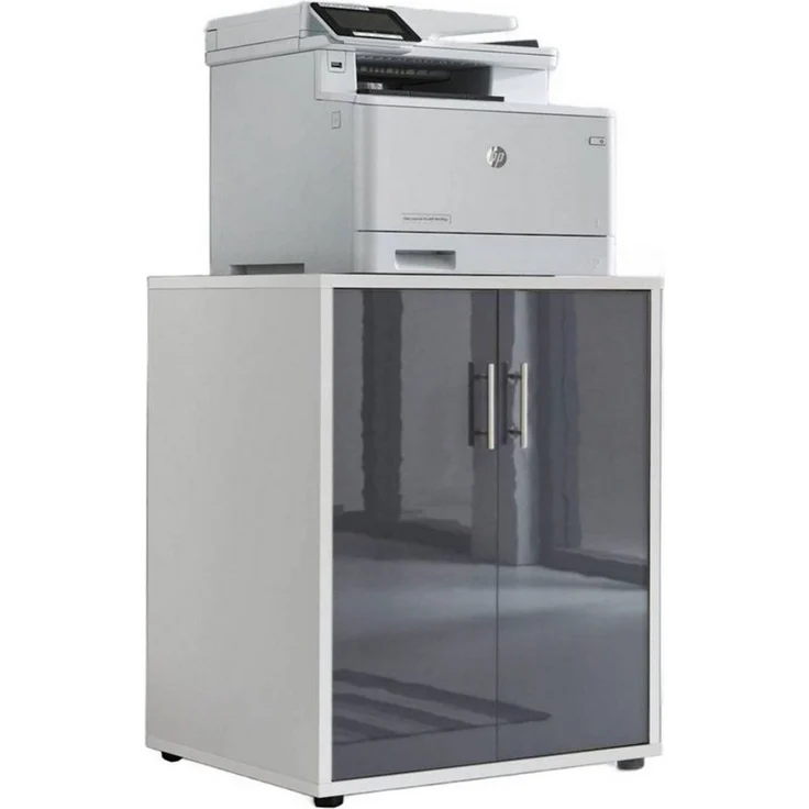 BMG Möbel Aktenschrank Druckerschrank Office Edition (geeignet für 3D Drucker und Office Drucker) Höhe 74 cm, optimale Ergänzung zu Schreibtischen – Bild 1