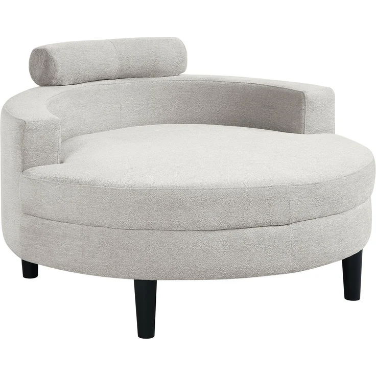 ATLANTIC home collection Loveseat Ravi, B: 114 cm, XXL- Sessel, mit Stauraumhocker, Rückenstütze & 4 Zierkissen – Bild 2