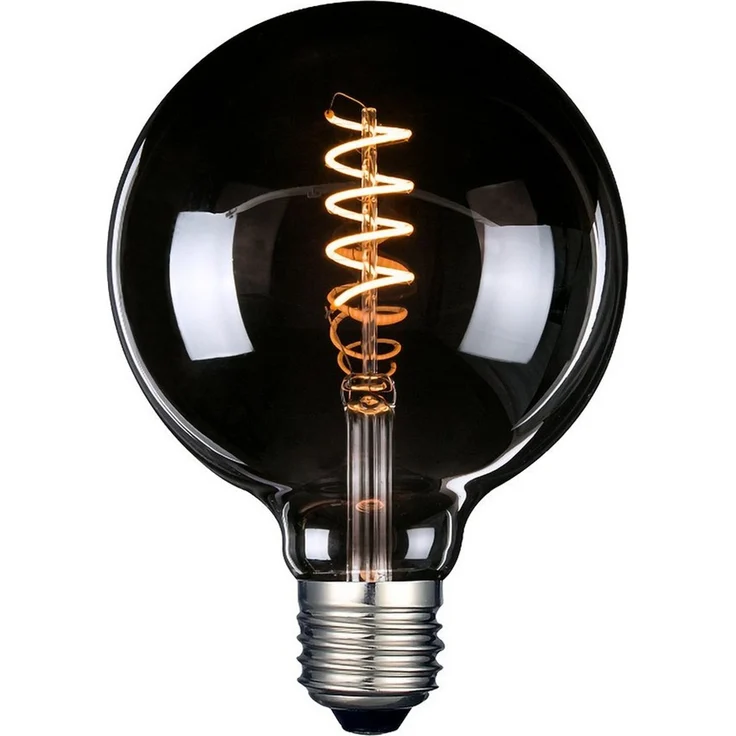 LUXULA LED-Leuchtmittel LUXULA E27 Leuchtmittel 4W 1800K Warmweiß LED Lampe Dimmbar, E27, Warmweiß, LED Filament für klassisches Retro Design, dimmbar – Bild 1