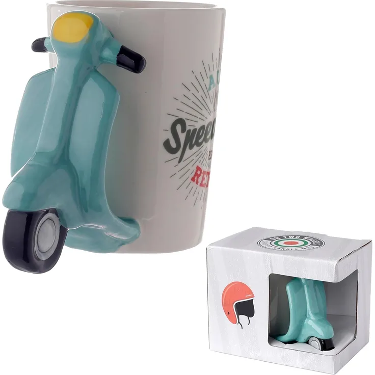 Puckator Tasse Roller Tasse Speed King, 100% Keramik