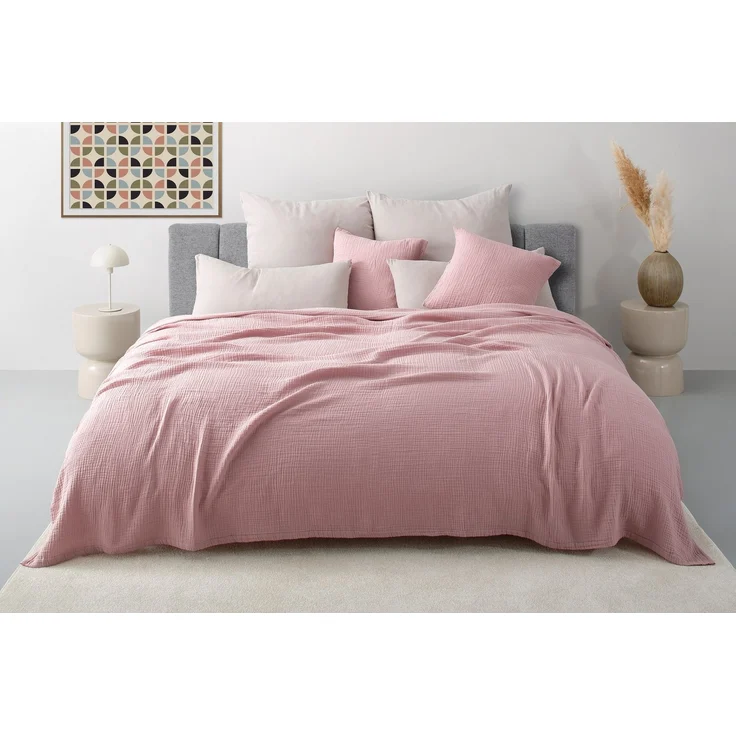 OTTO home Tagesdecke Bailee, weiche Musselin Qualität, viele Farben erhältlich, ab 140x200 cm – Bild 4